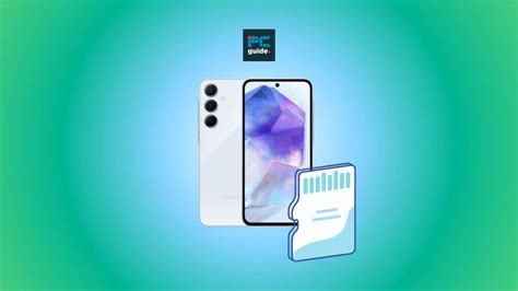 The Galaxy A55 has an SD card slot .